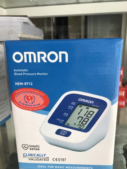 Máy Đo Huyết Áp Omron Hem-8712 Máy Đo Huyết Áp Omron Hem-8712